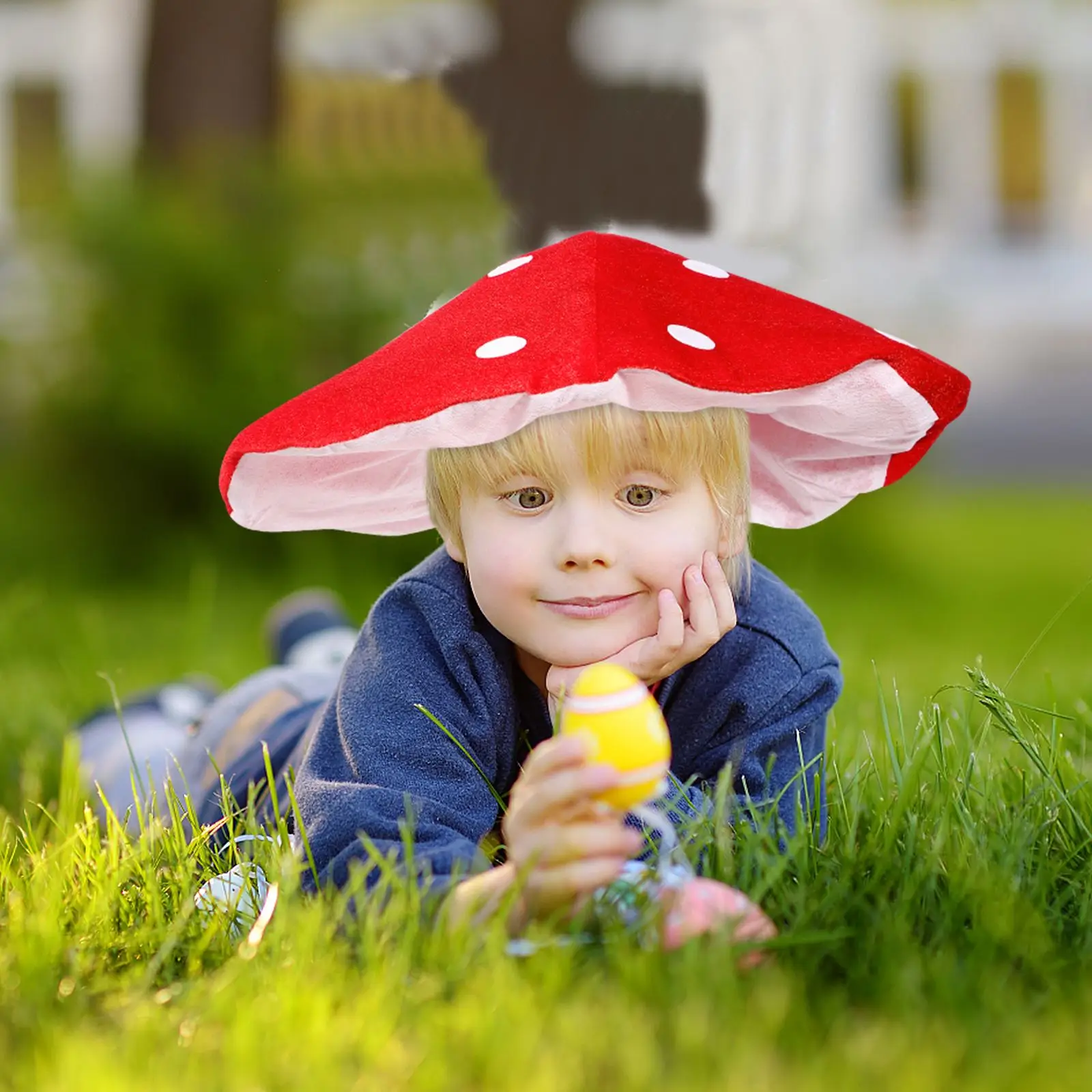 Creative Plush Mushroom Hat Decorative 