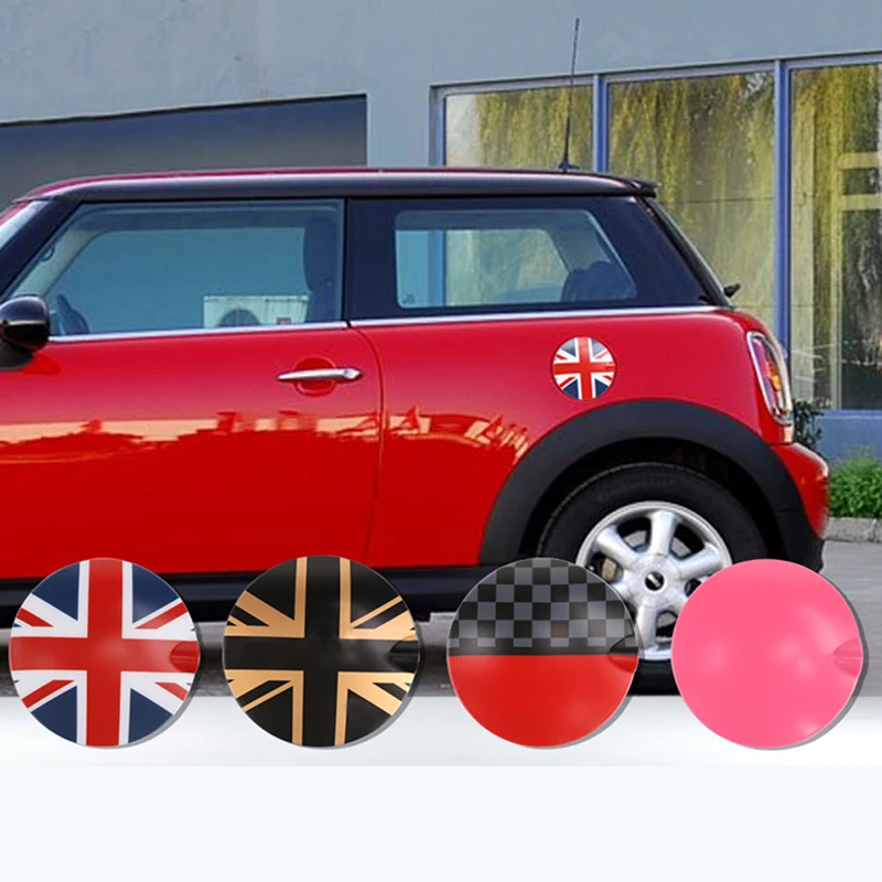 

Car Fuel Tank Cap Cover Case Shell Sticker Decoration For Mini Cooper One S JCW R55 R56 R57 R58 R59 R60 R61 Clubman Accessories