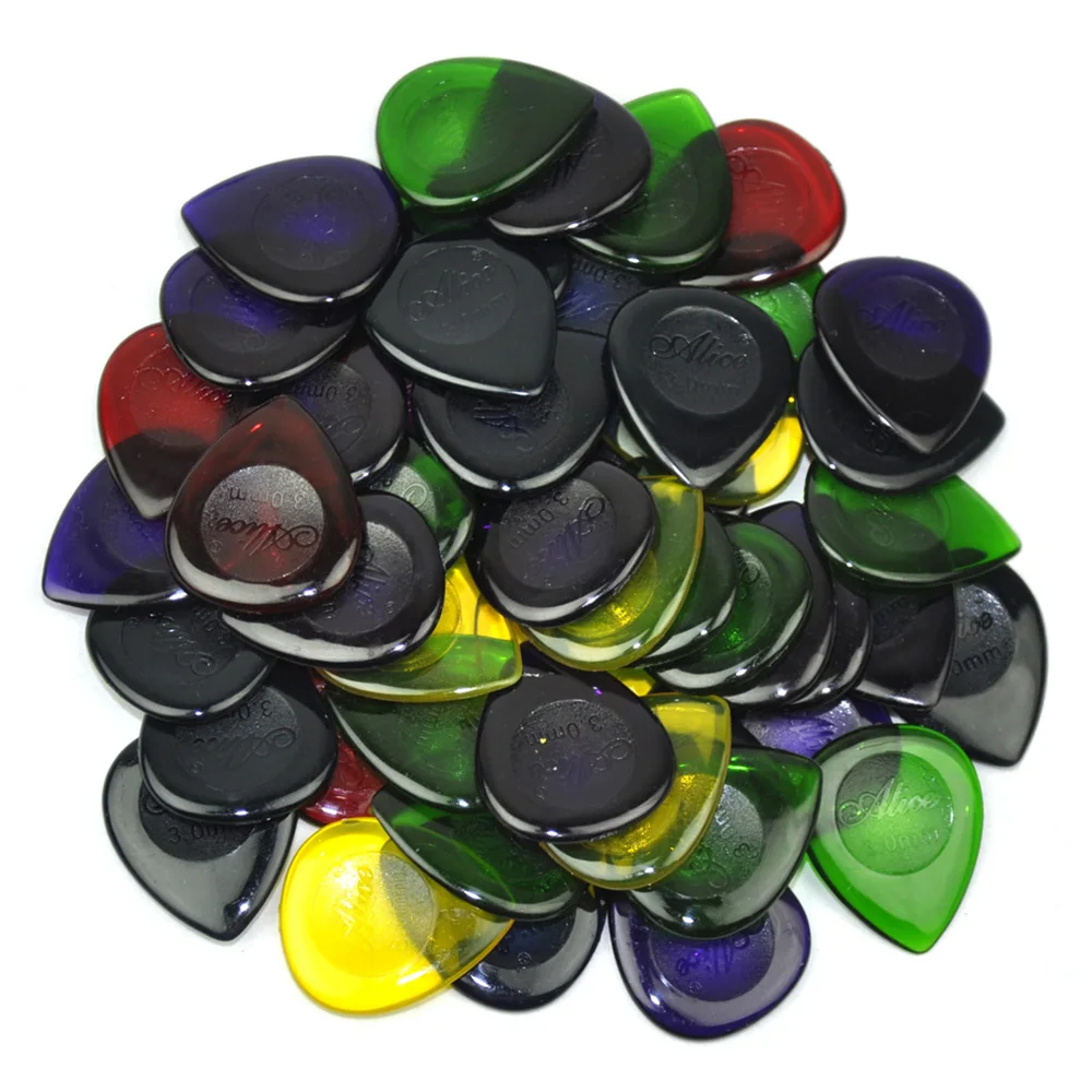 Plettri Per Chitarra Celluloide Colorati 100 Pz Per Chitarre