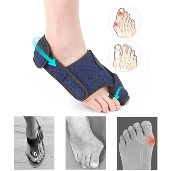 

1Pc Bunion Corrector Big Toe Separator Splint Correction System Valgus Orthotics