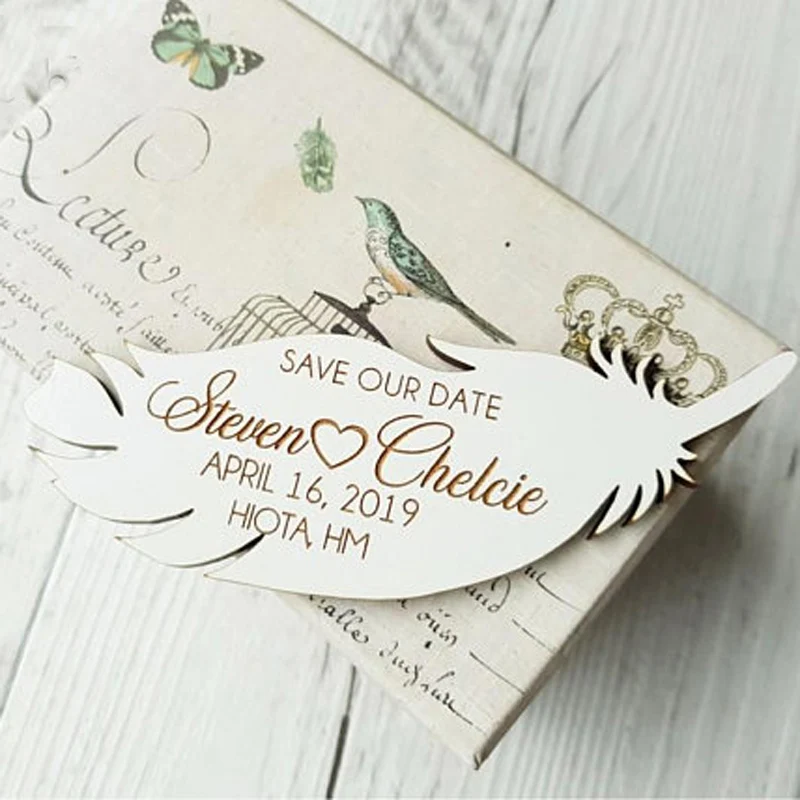  Rustic Wedding save the date magnets wooden save the date magnets wedding announcementWedding Invit - 4.00024E+12