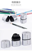 Faber-Castell Manual 3-hole Mechanical Pencil Sharpener Silver Color Pencils Sharpener School Office Stationery Student Stuff 5