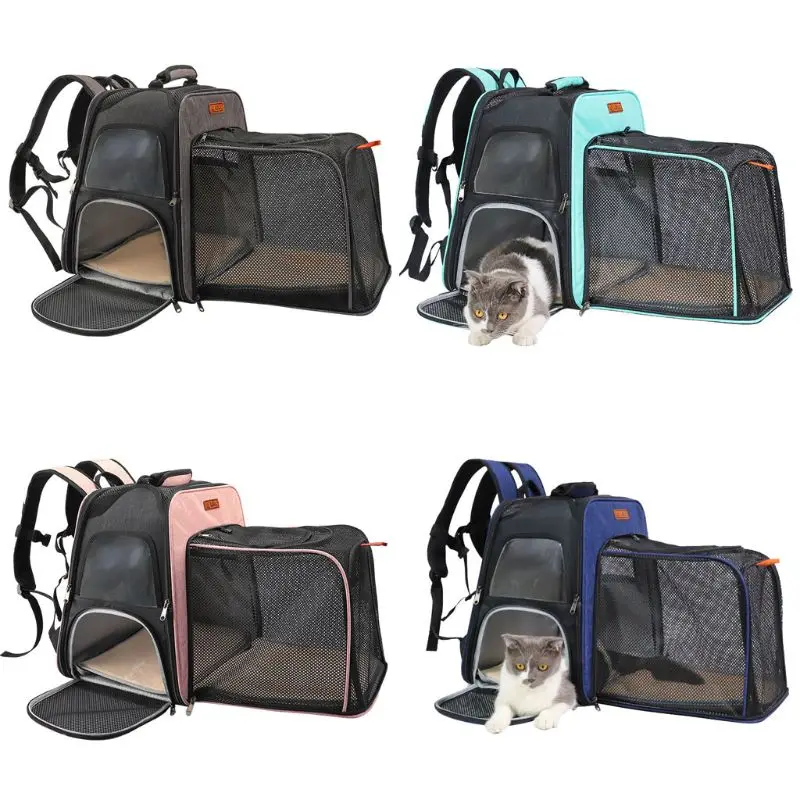 

Expandable Cat Carrier Backpack Space Capsule Transparent Bubble Pet Bag
