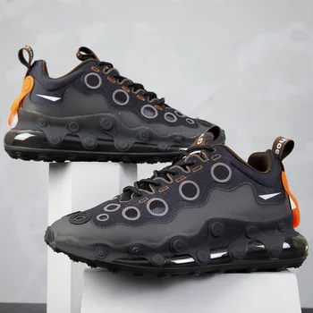 

Men's Running Shoes New Cheep Stitching Contrast Color Lightweight Simple Sneakers Breathable Trendy Low-top Sports Shoes