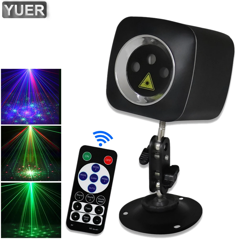 10pcs/lot Mini Rgb Portable Laser Party Light Dj Disco Club Magic Ball