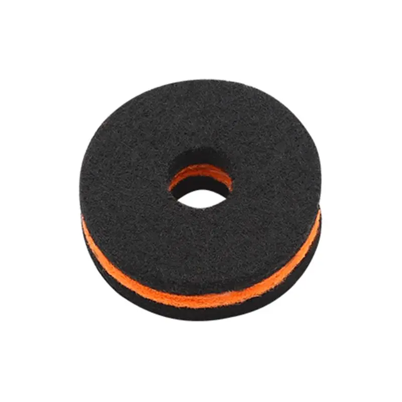 10pcs New Cymbal Drum Accessory Set Cymbal Felt Washers Cymbal Nuts Felt Drum D5BA