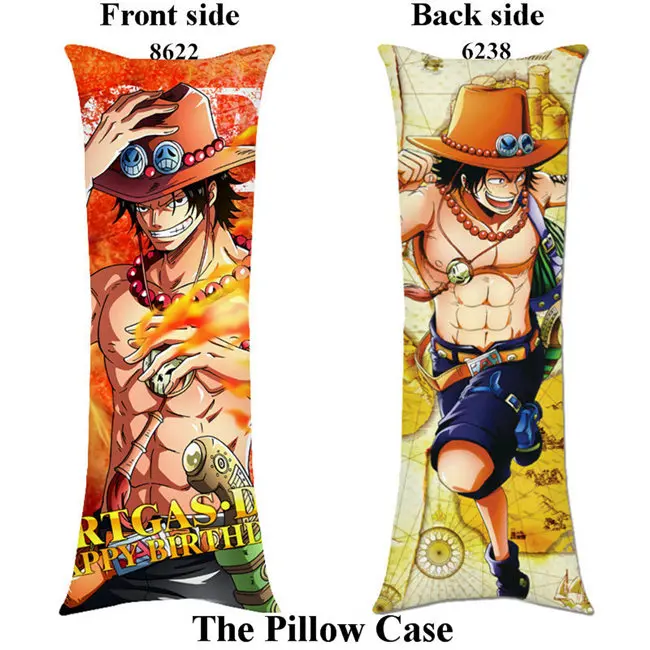 Мультяшный цельный чехол Roronoa Zoro pillowcover Trafalgar Law аниме обнимающий длинный размер наволочка для тела чехол на заказ - Цвет: pillowcase