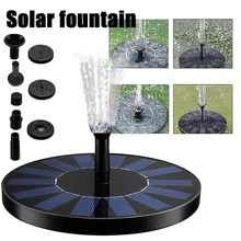 

Floating Solar Fountain Garden Waterfall Fountain Pool Pond Bird Bath Solar Panel Powered Fountain Water Pump Garden Decoration
