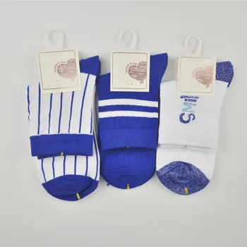 

Women' Tube Socks College Style Japanese-style WOMEN'S Cotton Socks Versatile WOMEN'S Socks Cotton Stripes Cartoon Casual Style