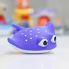 Cute Vinyl Clownfish Shark Devil Fish Nemo Dory Float Spraying Water Squeeze Sea Animals For Baby Kids Bathing Toys 6