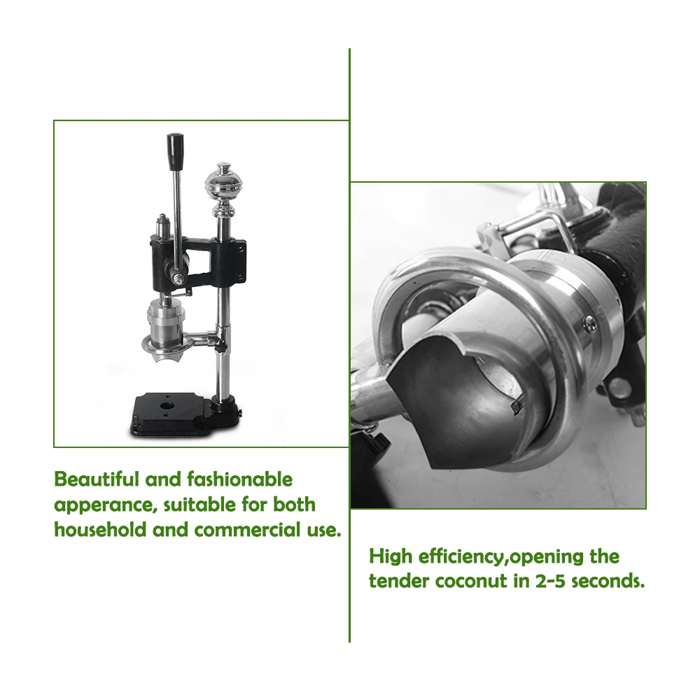 ITOP Manual Green Coconut Open Machine Hand Press Young Coconut Knife Tender Coconut Opener Coconut Open Machine ITOP Manual Green Coconut Open Machine Hand Press Young Coconut Knife Tender Coconut Opener Coconut Open Machine