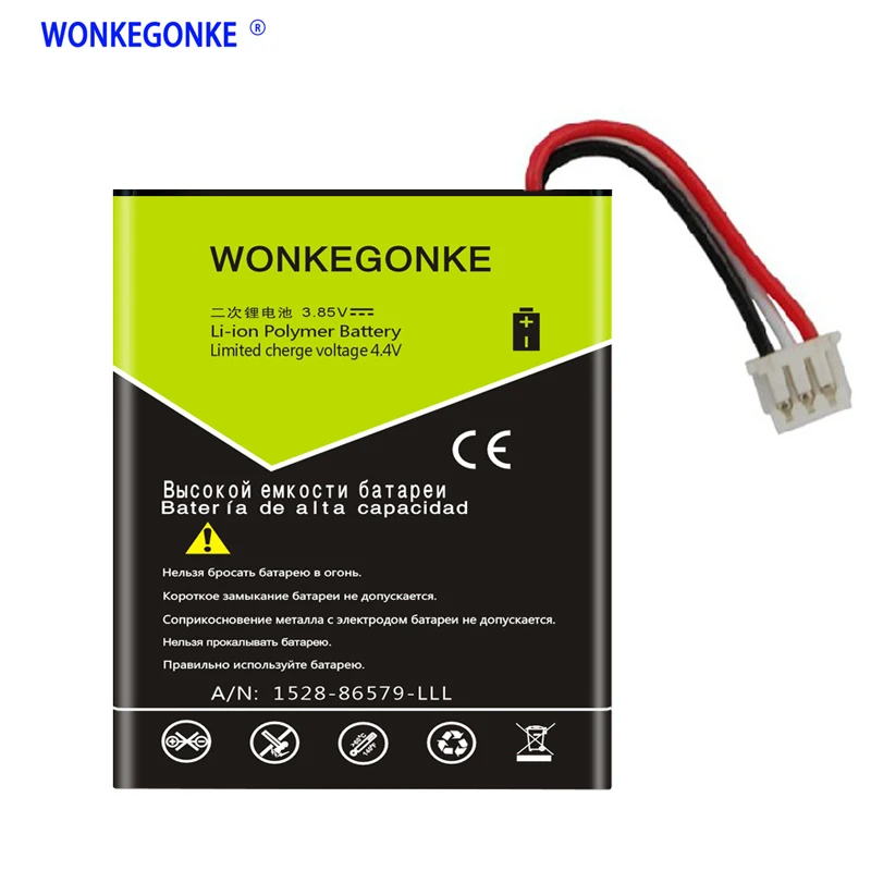 WONKEGONKE батарея 500mah AHB472625PST для замены наушников LOGITECH H800 LOGITECHH800