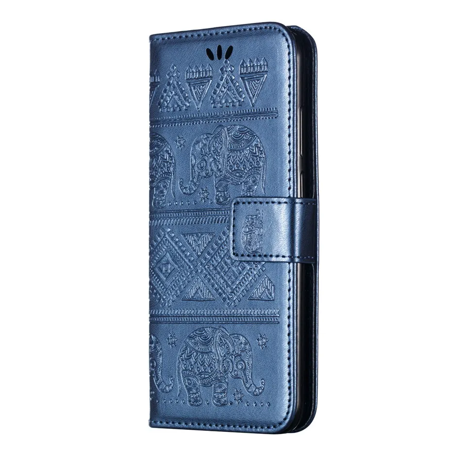 Однотонный кожаный чехол в виде слона для Motorola Moto One E5 E6 G5 GS G6 G7 G8 Plus P40 Play Power P30 Note с