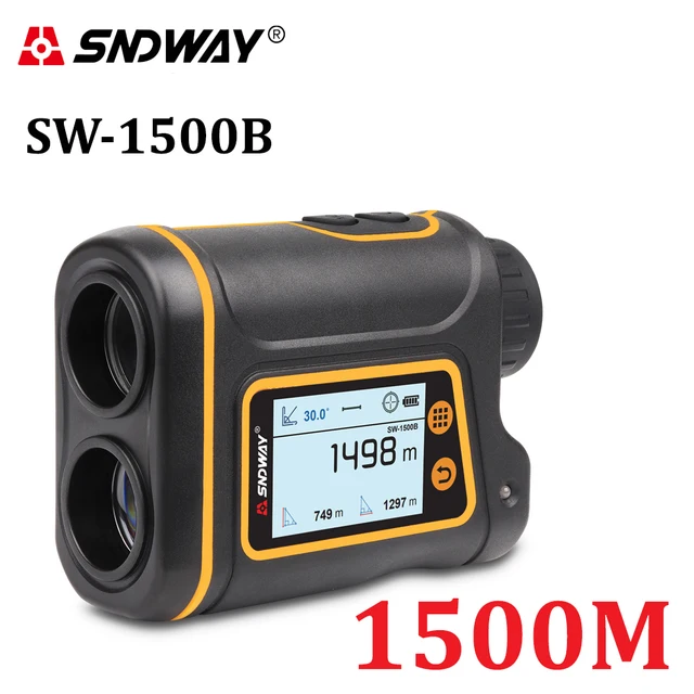 US $68.99 SNDWAY Telescope Laser Range Finder Digital Distance Meter Hunting Monocular Golf Rangefinder LCD D