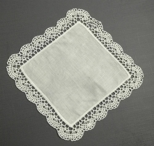 Set of 120 Fashion Cocktail Napkins 6x6-inch White Linen Lace Cocktail Napkin Coasters dress up any Party