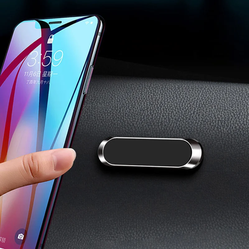 

Mini metal magnetic car phone holder bracket for iPhone Samsung for office bedroom GPS car dashboard mobile phone bracket