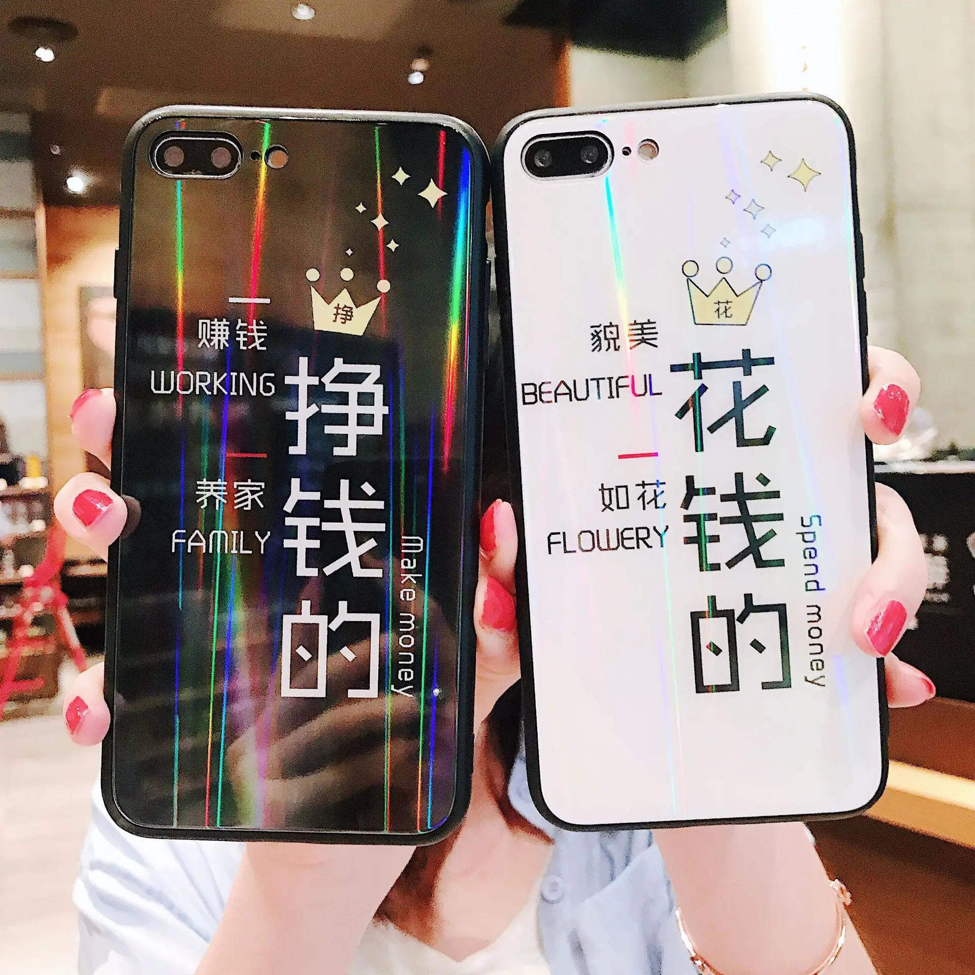 Чехол из закаленного стекла для iPhone 6, 6S Plus, X, XS, MAX, XR, роскошная жесткая задняя крышка, чехол для телефона s, для iPhone 7, 8 Plus, силиконовый бампер