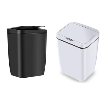 

12L Kitchen Home Inductive Automatic Sensor Dustbin Waste Bin Storage Garbage Trashcan Rubbish Bathroom Smart