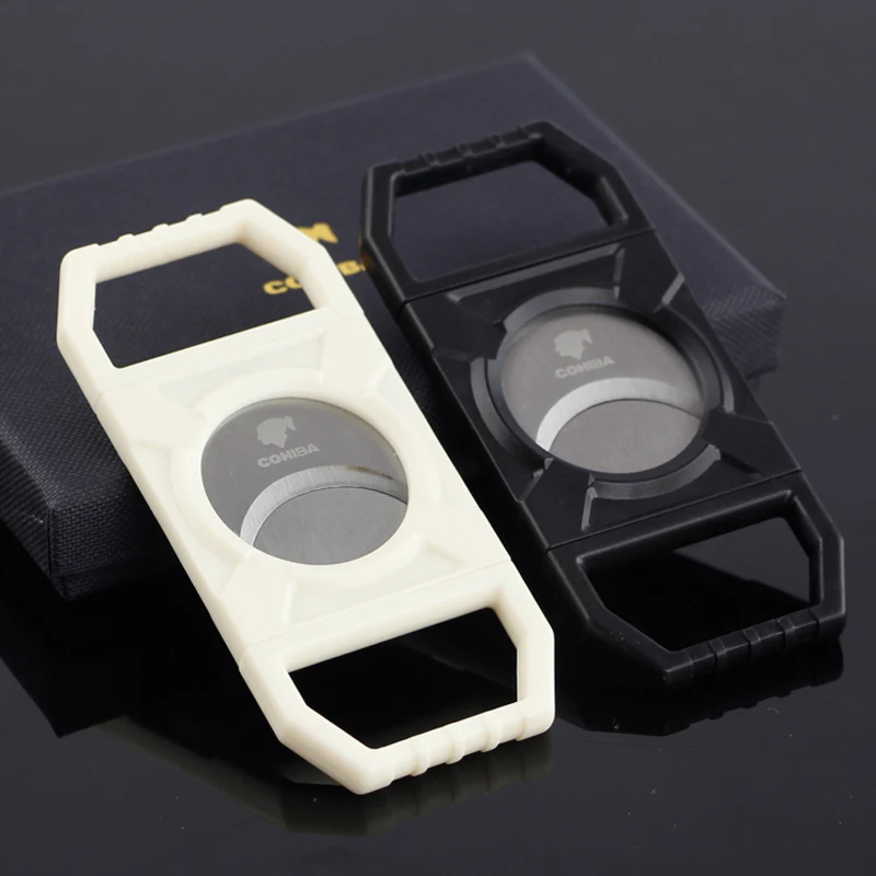 

COHIBA Cigar Cutter Stainless Steel Blades Cigar Guillotine Sharp Cigar Scissors Cigar Accessories