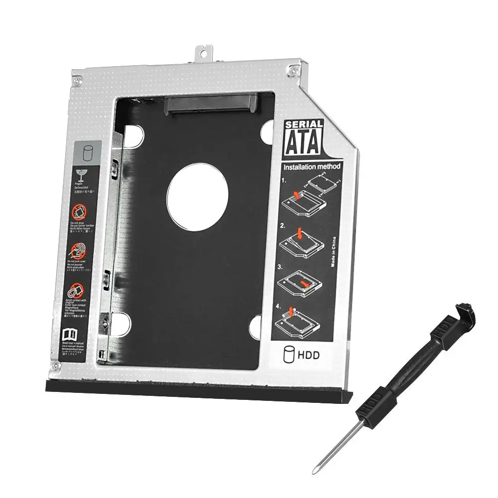 Новый специализированный 2 й жесткий диск SSD Caddy для Lenovo ThinkPad T440P T540 T540P W540 W540p чехол