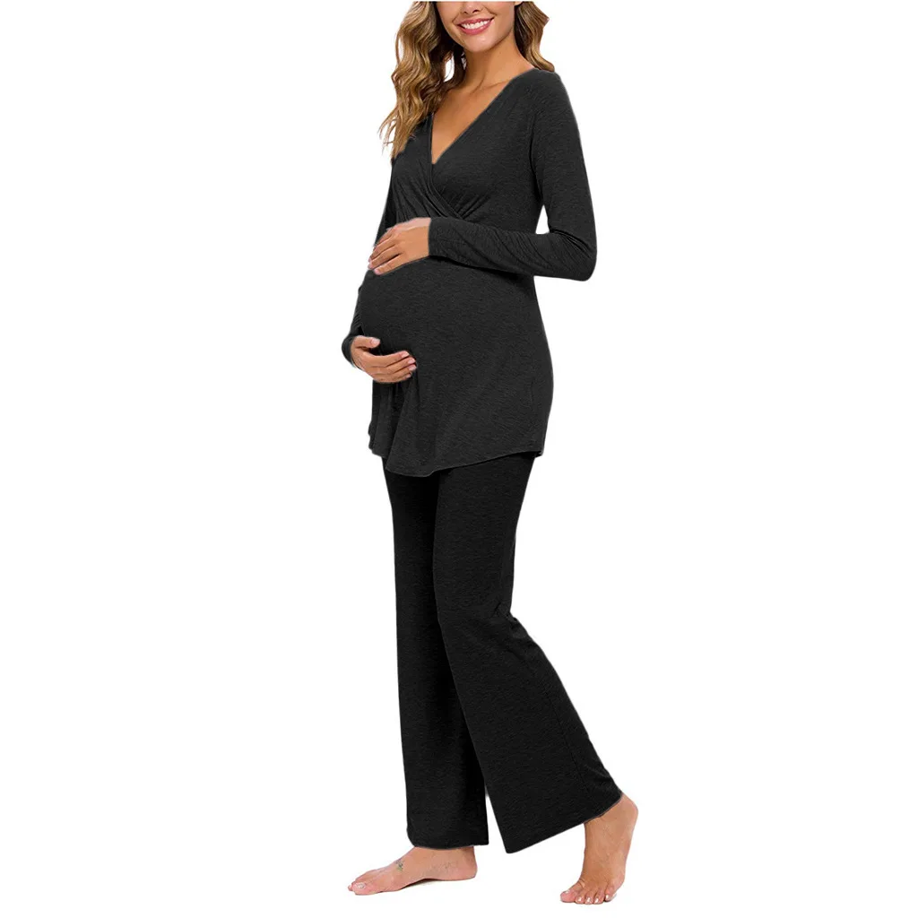 Majamas Pastime Maternity Nursing Lounge Pajama Set 