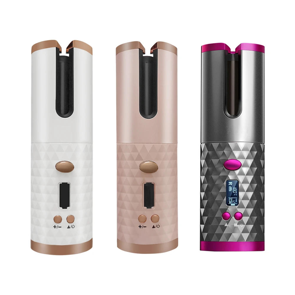 usb rechargeable curling iron