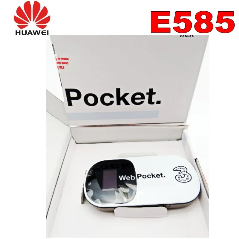 Новый Оригинальная коробка HSDPA 7 2 Мбит/с E585 3G Карманный Wi Fi роутер Поддержка к