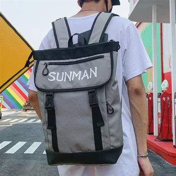 

Design Backpack Female Korean High School Students Retro Japanese School Bag Female Harajuku Simple Canvas Backpack