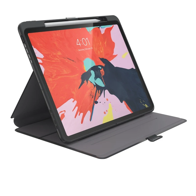 Чехол книжка Speck Presidio Pro Folio for iPad 12.9&quot Filigree Grey/Slate Grey|Защитные экраны для планшеов| |