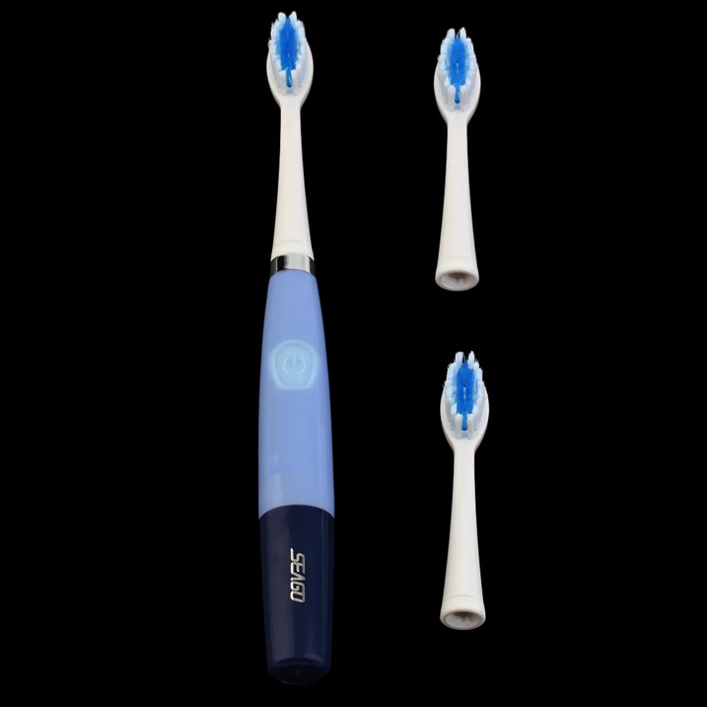 Seago электрическая зубная щетка для гигиены полости рта Ultra sonic 23000 микро-щетки в минуту с 2 насадками для взрослых уход за зубами