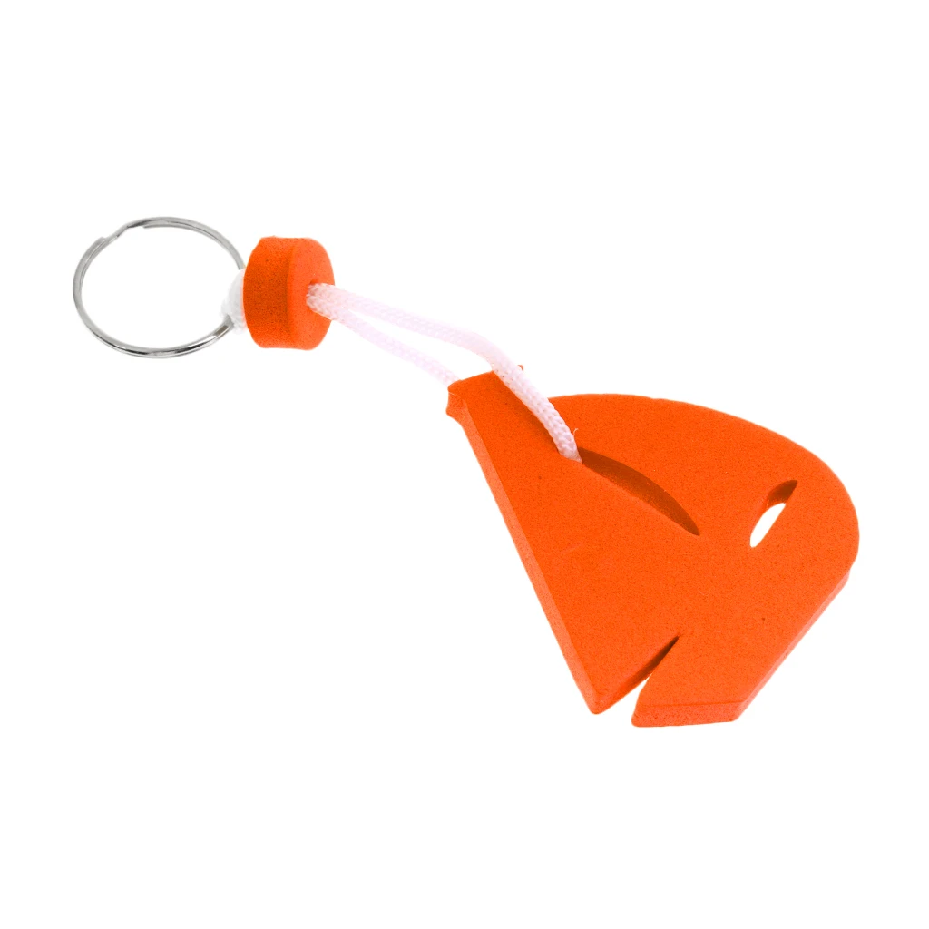 Key Ring Floating Boat Key Chain Key Ring -Marine/Water Sports/Creative Foam Keychain- Sailing Boat