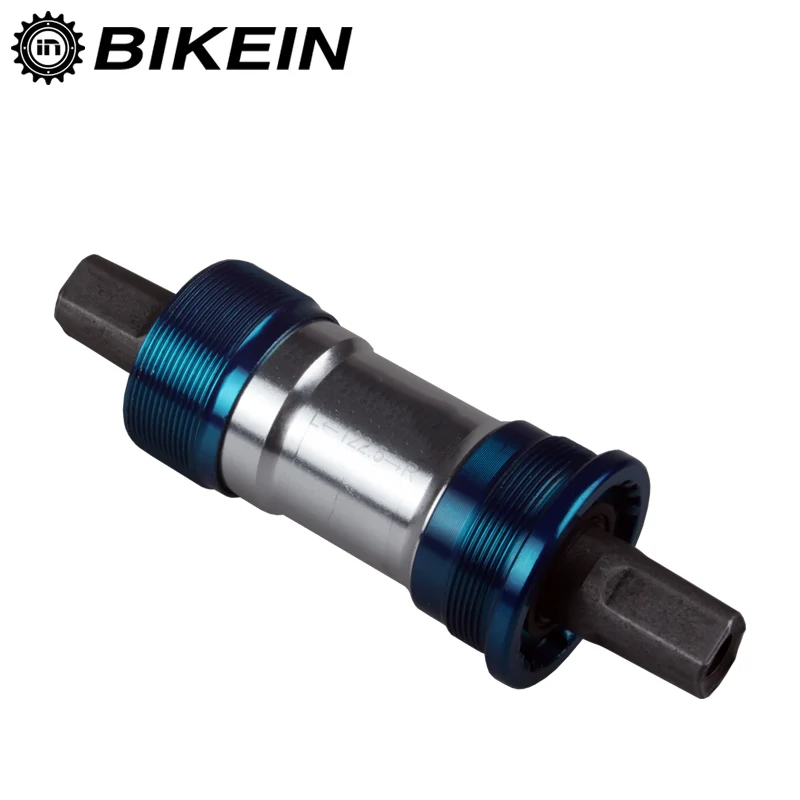 BIKEIN- Bicycle Bottom Bracket BB Axle 103/107/110/113/116/118/120/122/124/126/127mm MTB Quare Hole Crank Axis Waterproof Screws