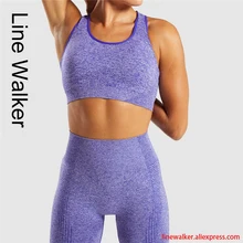 Женский спортивный бюстгальтер, сексуальный, сетчатый, Brathable, спортивный топ, пуш-ап, женский, для спортзала, фитнеса, Спортивное нижнее белье, Женский бесшовный бюстгальтер для бега, йоги