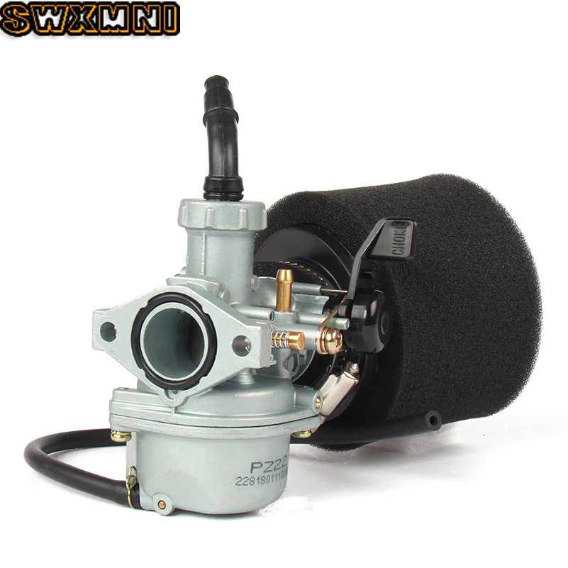 PZ22 22 мм Карбюратор с 38 мм воздушный фильтр для парка 125cc KAYO Apollo BSE Xmotos Kandi/dust/ATV обезьяна мотоциклы