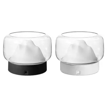 

400ml Ultrasonic Air Humidifier with Colorful LED Light Essential Oil Diffuser Plug In Aromatherapy Machine Air Purifier