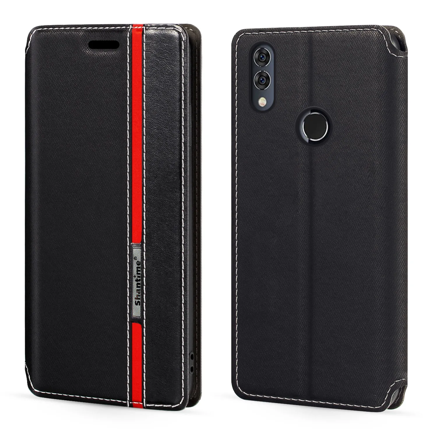 

For Alcatel 5V 5060D Case Fashion Multicolor Magnetic Closure Leather Flip Case Cover with Card Holder 6.2 inches