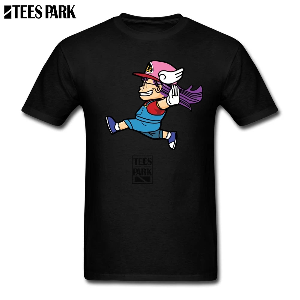 Group T Shirts Anime Arale Tees Youth Crewneck Short Sleeve T-Shirt Designer Men's Kawaii Design Summer Cartoon Monster | Мужская