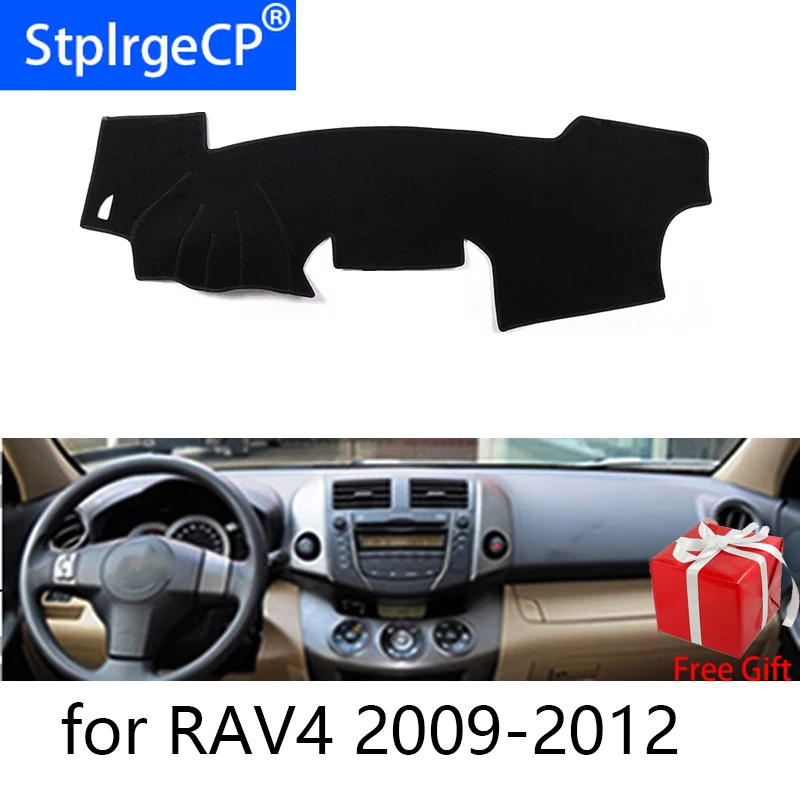 Для Toyota RAV4 2009 2010 2011 2012 стайлинга автомобилей тире коврики наклейка на приборную