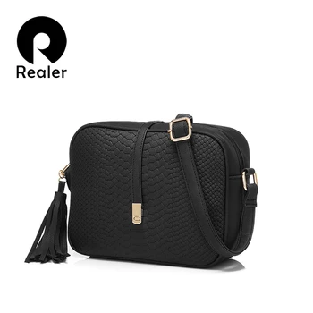 REALER Messenger Shoulder Bag