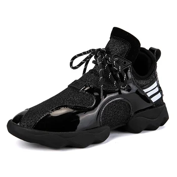 

YRRFUOT Fashion Shoes For Women Flyknit Trend Comfortable Woman Trend Shoes Loafers New Zapatos Mujer Women Casual Shoes Lace-up