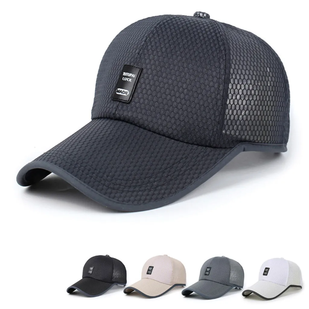 Кепка Snapback в стиле хип-хоп летняя дышащая сетчатая женская мужская хлопковая