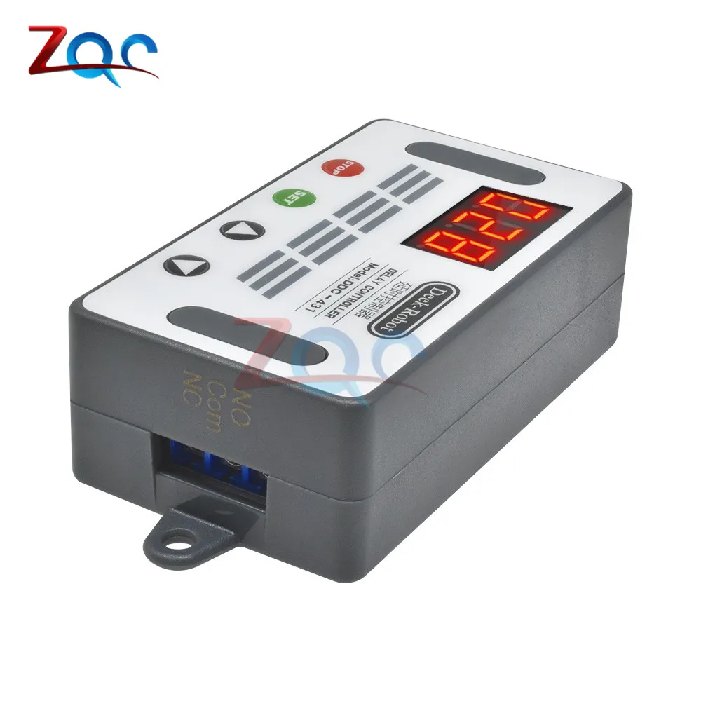 DC 6-30V Micro USB светодиодный дисплей Автоматизация таймер задержки цикла управления выключения рели временной задержки 6V 9V 12V 24V Защита напряжения