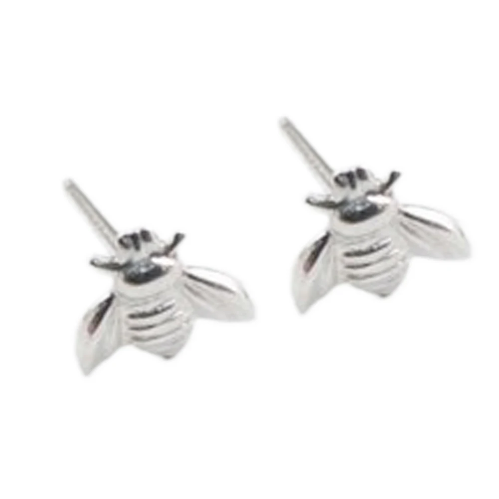 Cute Tiny Bee Earring Jewelry Cute Honey Bee Earrings Stud Unique Earrings Jewelry For Women Gifts 5 Styles