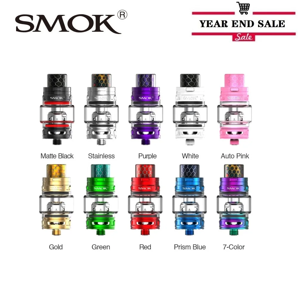 

Original SMOK TFV12 Baby Prince Tank 2ml Atomizer Top-notch Material 23mm Diameter vs TFV12 Prince Atomizer/ Zeus X/ TFV16 TANK