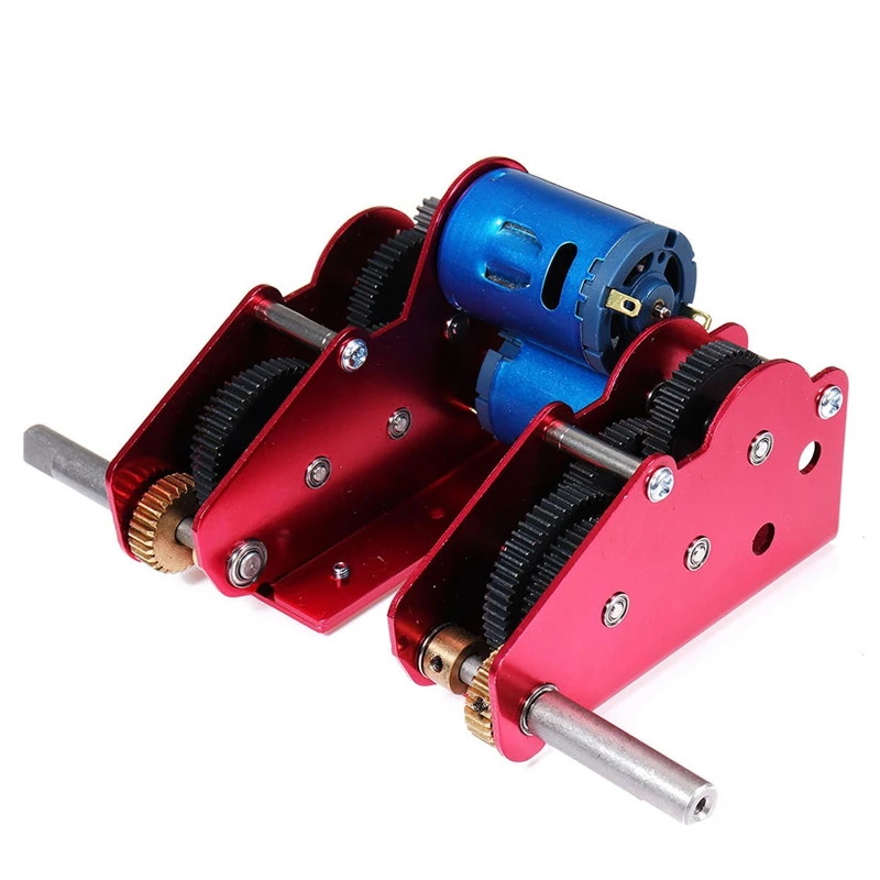 

FFYY-RC Tank Accessories Gearbox RC Tank Gearbox Bearings Drive 1:16 Steel Gear Metal Upgrade Assemble for HengLong Tool Conveni