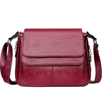 

Women Shoulder Bags Soft Leather Crossbody Bags For Women 2020 Messenger Bags Casual Women Handbags Bolsa Feminina Bolsos Mujer