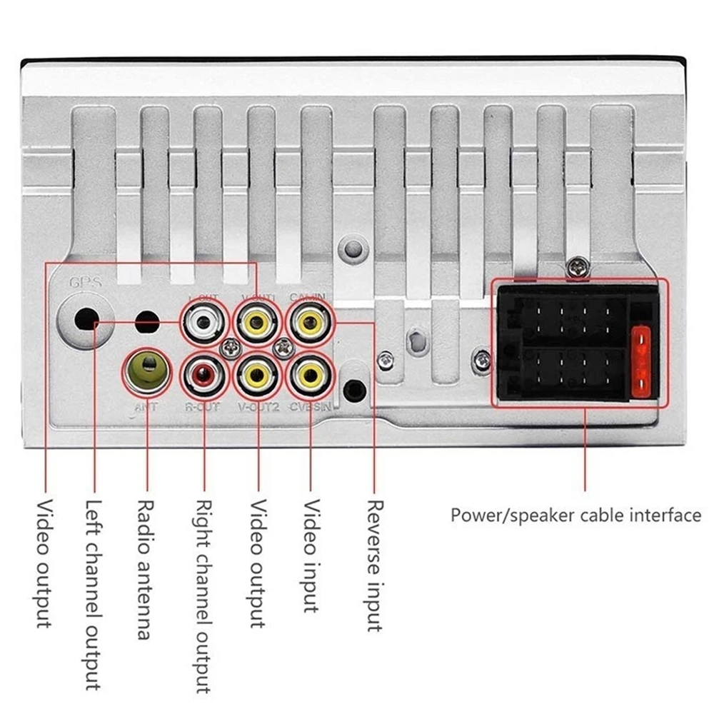 7653TM " HD 2DIN Bluetooth Подсветка Сенсорное автомобильное радио FM стерео MP5 MP4 плеер с функцией зеркального соединения поддержка TF AUX