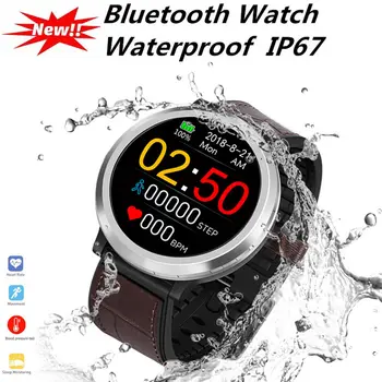

Q68 Smart Watch Man Heart Rate Monitor Passometer Waterproof Sports Fitness Bracelet Smart Photo for IOS Android Bluetooth Watch