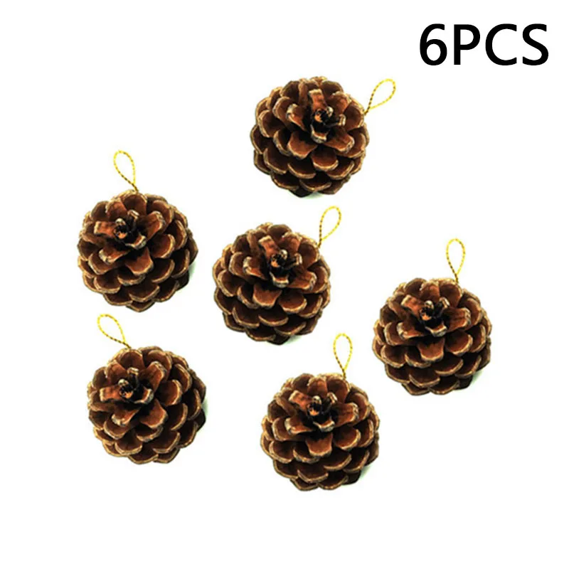 Pinecone кулон-орнамент для рождественской елки Рождество отель офис креативный Декор