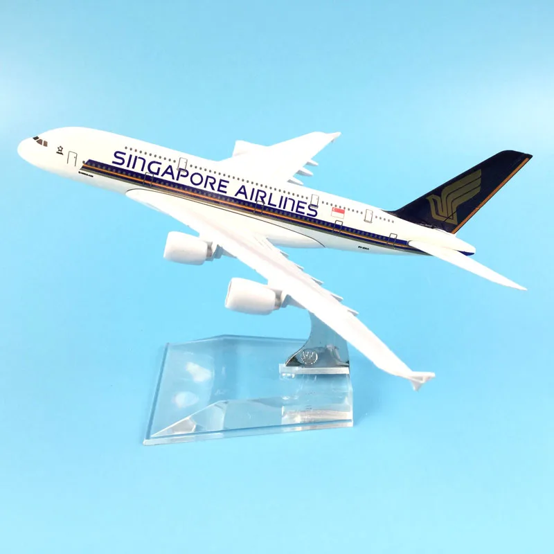 JASON TUTU 16cm Russian Airlines Siberia S7 Airplane Model Aeroflot Airbus 320 Aircraft Diecast Model Metal 1/400 Scale Plane 15